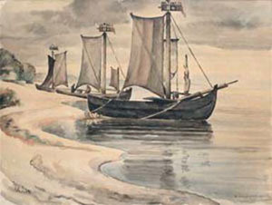 Gemälde von Walter Schleppegrell · 1